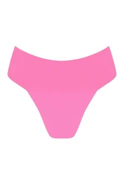 Toast Swim Banded Waist Bikini Bottom - Guava