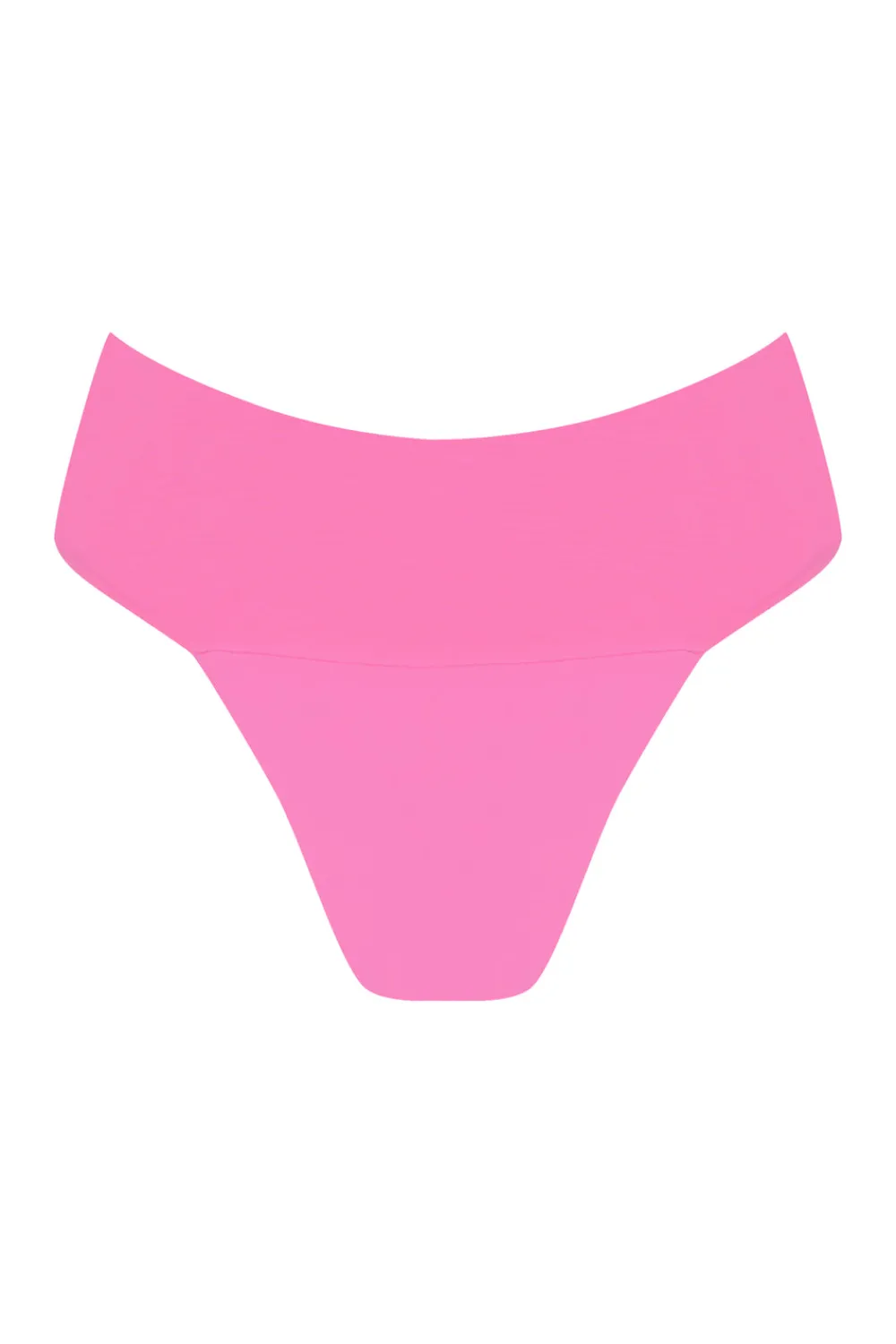 Toast Swim Banded Waist Bikini Bottom - Guava
