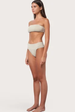 Toast Swim Banded Waist Bottom - Shimmer