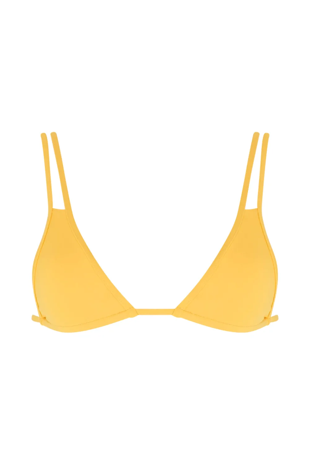 Toast Swim Double Strap Bikini Top - Daffodil