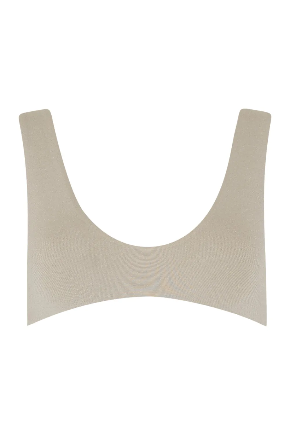 Toast Swim Scoop Bikini Top - Shimmer