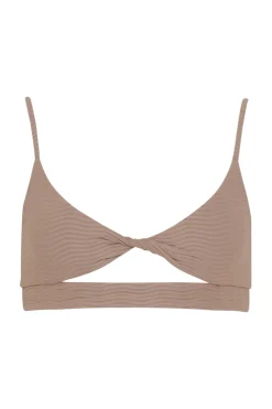 Toast Swim Twist Bikini Top - Natural Wave