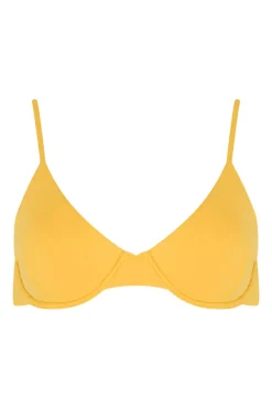 Toast Swim Underwire Bikini Top - Daffodil